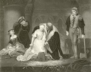 Esecuzione di Lady Jane Grey da Hippolyte Delaroche