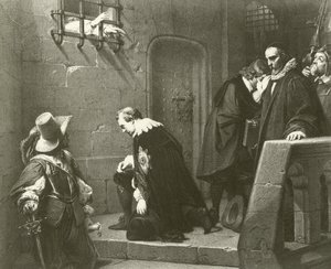 La morte di Strafford da Hippolyte Delaroche