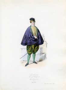 Gentiluomo del tempo di Carlo IX da Hippolyte Louis and Polydore Pauquet