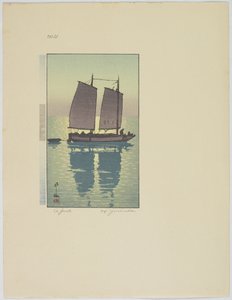 Una giunca, Tavola n. 4, fine XIX-metà XX secolo
