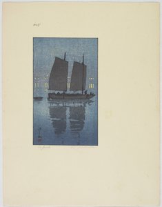 Una giunca, Tavola No. 5, fine XIX-metà XX secolo