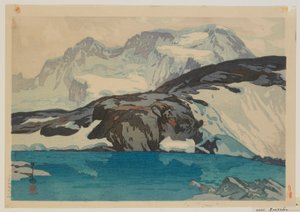 Breithorn, era Taisho da Hiroshi Yoshida