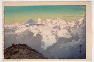 Dalla cima del Komagatake, dalla serie Le Alpi del Giappone meridionale da Hiroshi Yoshida