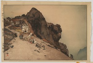 Cima del Fuji, dalla serie, Dieci Vedute del Monte Fuji, era Showa da Hiroshi Yoshida