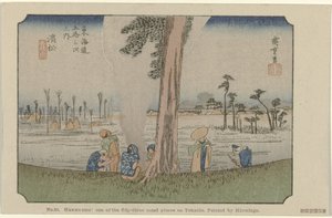 Hamamatsu (serie La Tōkaidō di Hiroshige)