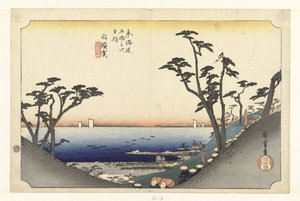 Shirasuka, in discesa da Hiroshige (I) , Utagawa