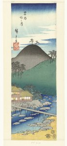 Tonosawa a Hakone da Hiroshige (I) , Utagawa