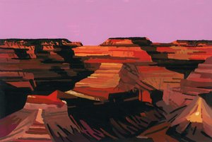 La valle diventa rossa al tramonto, 2015 da Hiroyuki Izutsu