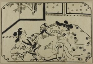 Un foglio di un album shunga