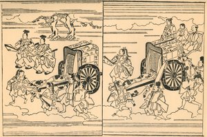 Carrozze trainate da buoi, 1663, 1924
