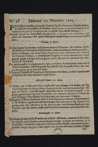 Gazzetta di Mantova - il giornale italiano più antico, 1665 da Historic Object