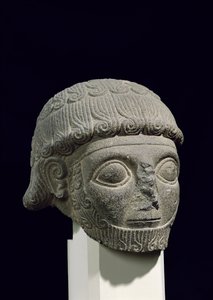 Testa di un dio, da Barak in Turchia, XVIII-XVII secolo a.C. da Hittite