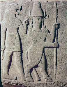 Il dio ittita Uomi, Karkemish, XI-IX secolo a.C.