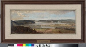 Paesaggio lacustre, studio da Hjalmar Munsterhjelm