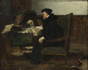 Assorto nei suoi studi, 1874
