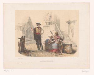 Famiglia in costumi baschi da Hélène Feillet