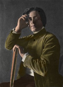 Ritratto di Gibran Khalil Gibran - 1833-1931 - foto di F. Holland Day da Holland Fred Day