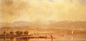 Mattina Nebbiosa sul Fiume Hudson