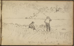 Due uomini che pescano da Homer Dodge Martin
