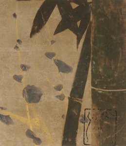 Prugna e bambù, periodo Edo, fine XVI-inizio XVII secolo da Hon