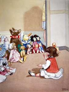 Dorothy racconta una storia ai bambini da Honor Charlotte Appleton