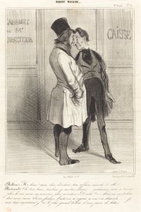 (Robert) Ebbene! mio caro direttore... da Honoré Daumier