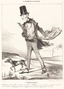 11 del mattino da Honoré Daumier