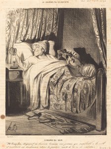 9 ore di sera da Honoré Daumier