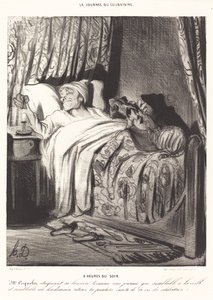 9 di sera da Honoré Daumier
