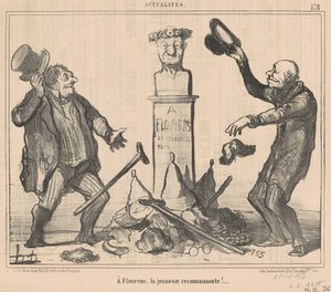 A Flourens, la gioventù riconoscente! da Honoré Daumier