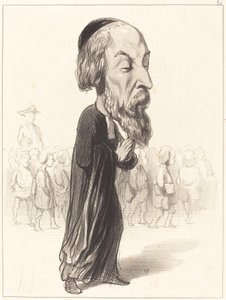 Pierre comte de Falloux da Honoré Daumier