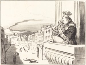 A Napoli - Il miglior dei re... (2ª tavola) da Honoré Daumier