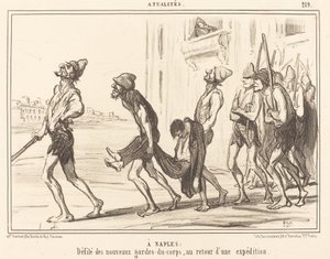 A Napoli: Sfilata delle... guardie del corpo...