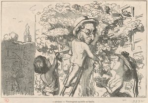 A Asnières da Honoré Daumier
