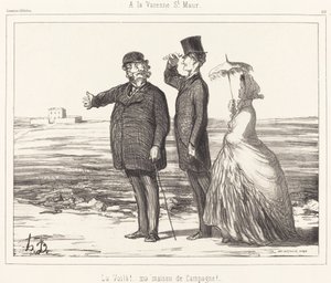 A la Varenne Saint-Maur da Honoré Daumier