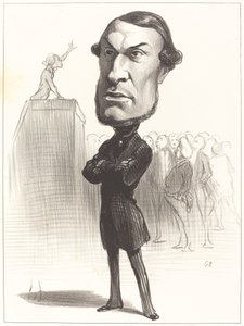 Achille Fould da Honoré Daumier