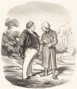 Azionisti californiani da Honoré Daumier