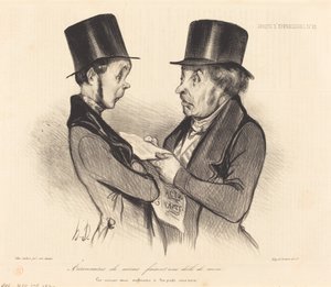 Azionisti di miniere... da Honoré Daumier