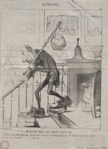 Attualità (n. 128): Il signor Dupin nelle sue piccole scarpe da Honoré Daumier