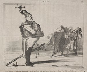Attualità (No. 71): Perché mi stanno portando via i soldi... da Honoré Daumier