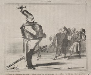 Attualità n. 71: Perché mi stanno portando via i soldi... da Honoré Daumier