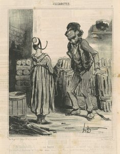 Ah! Fouchtrra! ... Mia moglie ... da Honoré Daumier