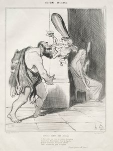 Storia antica, tavola 25: Ercole sottomesso da Cupido