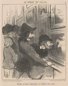 Artisti che esaminano da Honoré Daumier