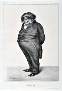 Serie Celebrità della Caricatura "M. Plum". MUSEE DES BEAUX ARTS - PALAIS LONGCHAMP, MARSEILLE