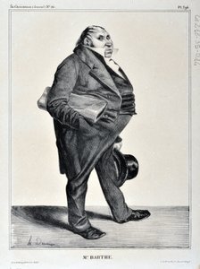 Serie Celebrites de la Caricature M. Barthe