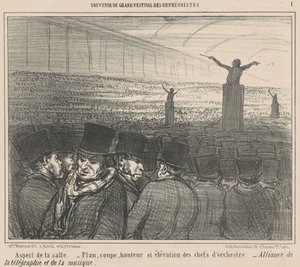 Aspetto della sala da Honoré Daumier