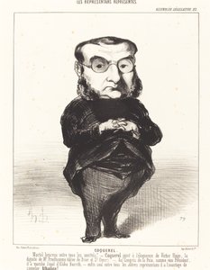 Ath. L. Charles Coquerel da Honoré Daumier