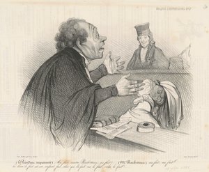 A proposito, maestro Barbotteau da Honoré Daumier