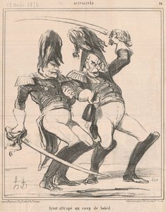 Avendo preso un colpo di sole da Honoré Daumier
